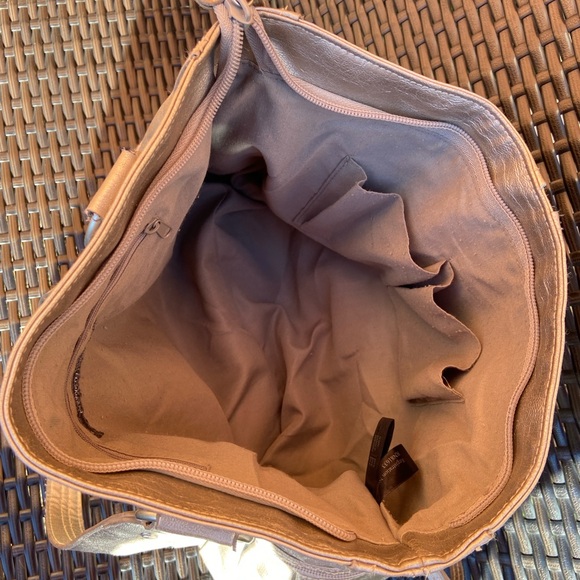 Kenneth Cole Reaction bronze faux leather handbag - Picture 7 of 10